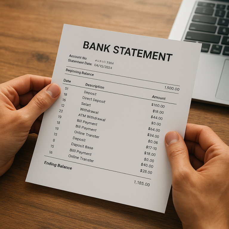 Mastering Your Bank Statement for Apartment Applications